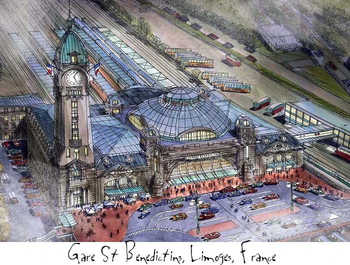 Gare-st-benedictins-limoges-france-train-station-drawing-by-william-block
